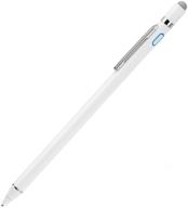 🖊️ edivia stylus pen for samsung galaxy tab a 10.1 2019 - ultra fine tip digital pencil, white logo