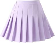 👗 stylish pleated plaid skirt for school & tennis: little big girls' to women's sizes (2t-14 years - 3xl) logo