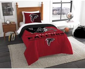img 1 attached to 🏈 NFL Comforter and Sham Set for Unisex Adults by The Northwest Company