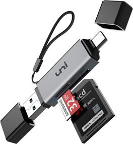 img 4 attached to Универсальный адаптер USB C SD-картридера USB 3.0 - Поддерживает SD/Micro SD/SDHC/SDXC/MMC - Совместим с MacBook Pro, MacBook Air, iPad Pro 2018, Galaxy S20, Huawei Mate 30 и другими.