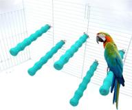 🐦 enhance your bird's habitat with the alfie pet - gene sand covered perch 5-piece set logo