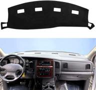 premium quality dash cover mat for 2002-2005 dodge ram 1500 2500 3500 - protect and enhance your interior! logo