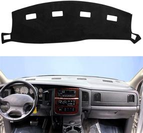 img 4 attached to Premium Quality Dash Cover Mat for 2002-2005 Dodge Ram 1500 2500 3500 - Protect and Enhance Your Interior!