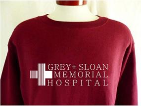 img 1 attached to 🏥 JYHOPE Grey Sloan Memorial Hospital Girls' Cute Sweatshirt with Long Sleeves – Pullover Tops for Teens