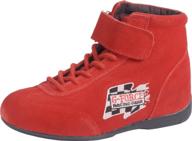 g-force 0235030rd racegrip red size-030 mid-top racing shoes logo