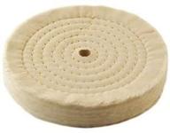 🧵 enkay 6-inch extra thick spiral sewn buffing wheel, 80 ply – pack of 2: optimal polishing tool logo