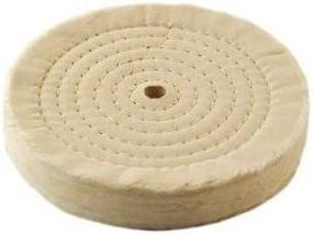 img 2 attached to 🧵 Enkay 6-Inch Extra Thick Spiral Sewn Buffing Wheel, 80 Ply – Pack of 2: Optimal Polishing Tool