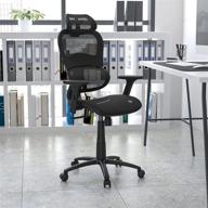 flash furniture ergonomic synchro tilt adjustable логотип