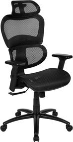 img 3 attached to Flash Furniture Ergonomic Synchro Tilt Adjustable