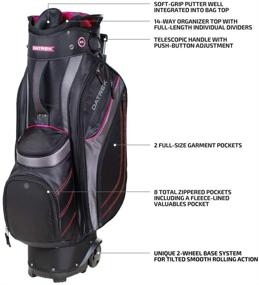 img 2 attached to 🏌️ Datrek Transit Golf Cart Bag: Organize and Elevate Your Golf Experience