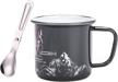 dzrzvd drinking enamelware backpacking mountains logo