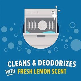 img 2 attached to 🍋 Lemi Shine Natural Dishwasher Cleaner: Citric-powered Deodorizer with Fresh Lemon Scent (8 Count)
