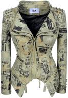 sx fashion studded perfectly shaping women's clothing and coats, jackets & vests logo