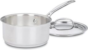img 2 attached to 🍳 Cuisinart Chef's Classic Stainless 7-Piece Cookware Set, Silver - 77-7
