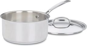 img 1 attached to 🍳 Cuisinart Chef's Classic Stainless 7-Piece Cookware Set, Silver - 77-7