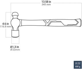 img 3 attached to 🛠️ Construction Resistant Fiberglass Handle by TOPBUILT