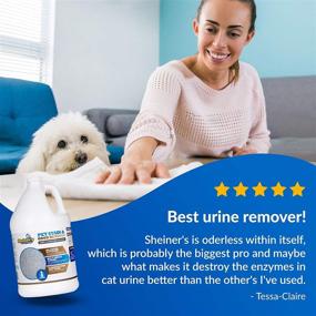 img 3 attached to 🐾 Sheiner's Pet Stain & Odor Remover: Advanced Bio-Enzyme Cleaner for Dogs and Cats Urine Smells and Stains - Non-Toxic & Child Safe - 1 Gallon