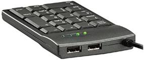 img 3 attached to 💻 Kensington Pocket KeyPad with Dual USB Hub for Enhanced Productivity