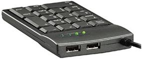 img 1 attached to 💻 Kensington Pocket KeyPad with Dual USB Hub for Enhanced Productivity