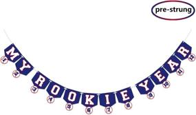 img 2 attached to 🎉 Baseball 1st Birthday Monthly Photo Banner: Ideal Decoration for a Sports-Themed First Year Celebration