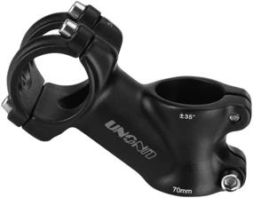 img 4 attached to 🚲 FOMTOR 31.8 Bike Stem: Adjustable 35 Degree Riser for 1.25" Handlebar - Ideal for Mountain Bike, Road Bike, MTB, BMX