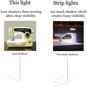 img 3 attached to 🪡 Светодиодная полоска для швейной машины в форме коробки: энергосберегающее решение для сверлильных прессов, рабочих столов и крафт-станций.