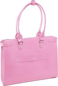 img 3 attached to 👜 Stylish Winnetka McKlein Women's Leather Tote with Removable Sleeve - Small, Pink - 94839