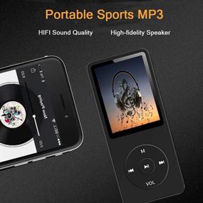 img 2 attached to Player Build Speaker Recorder Supports Portable Audio & Video for MP3 & MP4 Players