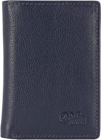 img 1 attached to 👝 Handmade Leather Trifold Wallet for Men by Mou Meraki – Premium Men's Accessories