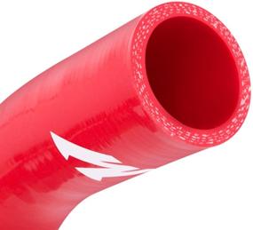 img 1 attached to Mishimoto MMHOSE-F2D-01RD Silicone Radiator Hose Kit for Ford 7.3 Powerstroke 2001-2003 - Red, High-Quality Performance Upgrade