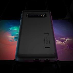 img 2 attached to Чехол Spigen Tough Armor для Samsung Galaxy S10 Plus (2019) - Черный: Сочетание прочности и стиля