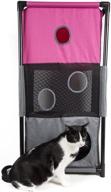 🐱 kitty-square soft folding play-active travel cat house furniture - sturdy collapsible pet life travel solution logo