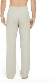 img 1 attached to 👖 Inseam Cotton Sleepwear Bottoms for Men - Idtswch Men's Clothing in Sleep & Lounge