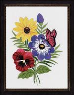 janlynn corp 004 0852 floral embroidery logo