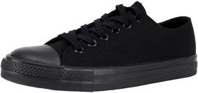 img 4 attached to Canvas Sneakers Lace Up Classic Numeric_10