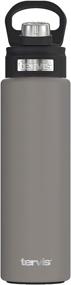 img 4 attached to Tervis 24oz Triple Walled Stainless Steel Insulated Tumbler - Keep Drinks Cold & Hot - River Rock