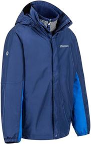 img 1 attached to 🌧️ Waterproof Boys' Clothing: Marmot Northshore Hooded Removable Jacket - Stay Dry in Style