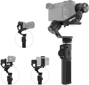 img 4 attached to FeiyuTech G6 Max 4-in-1 Gimbal: Handheld Stabilizer for Compact, Pocket, and Action Cameras - WiFi/Cable Controlled, 3-Axis, Max Payload 1.2 KG