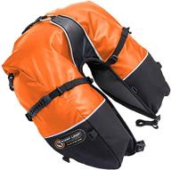 🧡 giant loop coyote saddlebag roll top in orange - 30 liter capacity (269-0202) logo
