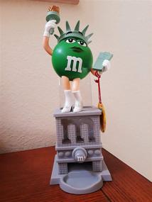 img 4 attached to M&M Candy Dispenser - Ms. Liberty, Statue of Liberty with Ms. Green Character - No Collector's Box