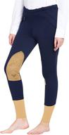 tuffrider ladies unifleece breech 34 logo