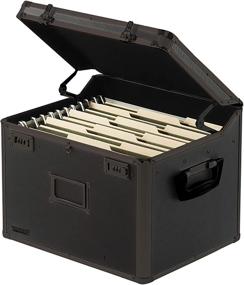 img 3 attached to 🔒 Tactical Black Vaultz Locking File Storage Chest - Letter/Legal Size, Two-Handled, 16.5 x 13.5 x 12 inches