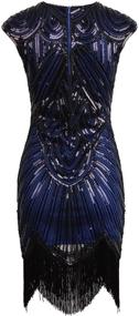 img 1 attached to Vijiv Gatsby Inspired Tassel Flapper Women's Clothing