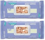 lansinoh clean & condition baby wipes (80 count) - pack of 2: effective cleansing and nourishment logo