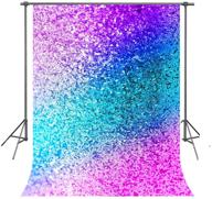 📸 fuermor colorful photography backdrop 5x7ft for makeup, photos, and videos - non-glitter props - danfu192 logo
