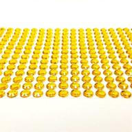 💎 500-piece yellow rhinestone crystal diamond stickers, 6mm - wrapables logo