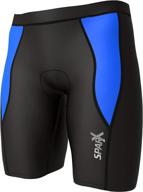 🚴 sparx men's performance tri shorts: swim, bike, and run like a pro in these cycling triathlon shorts logo