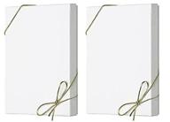 🎁 cake supply shop mk872 - 10 pack of white men's shirts gift wrap packaging box with gold stretch loop bows - guaranteed delivery in 3 days logo