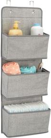 img 4 attached to MDesign Hanging Storage Organizer Pockets Kids' Home Store