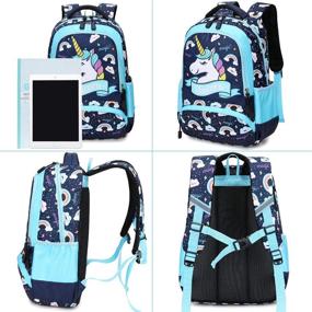 img 3 attached to Рюкзаки Unicorn Backpack School Bookbag